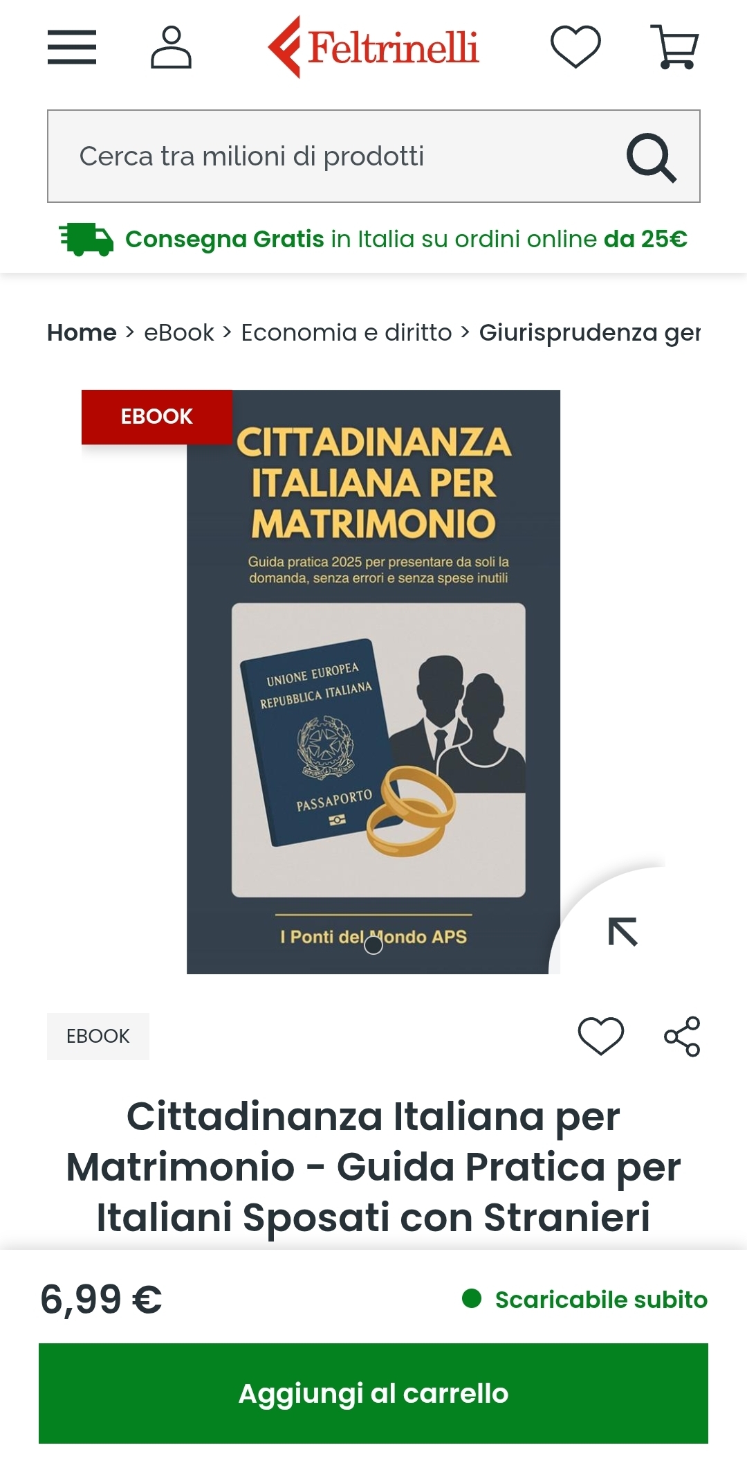Nuova pubblicazione: Guida pratica 2025 sulla cittadinanza italiana per matrimonio